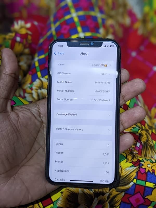 iPhone 11 pro 256 factory unlock 7