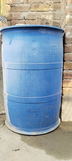 water drum 300 ltr