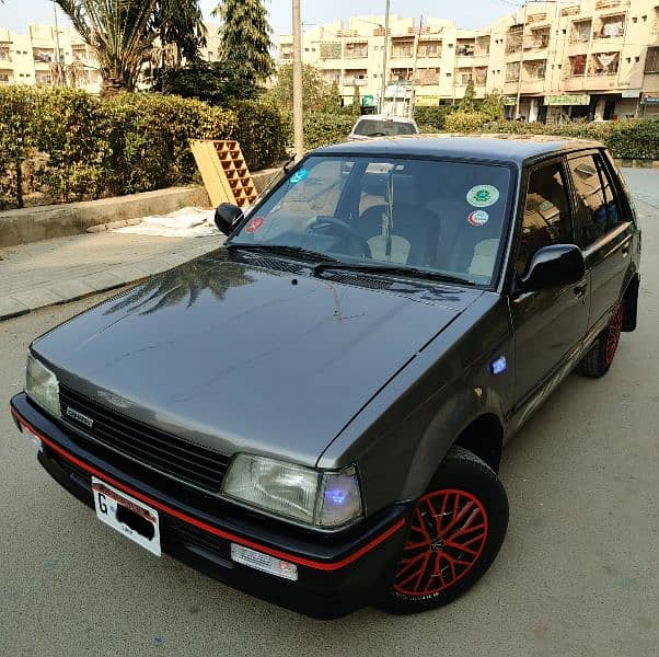 Dr (R) Army Officer's Used only 1 in Pakistan Daihatsu Charade 1986 LE 3