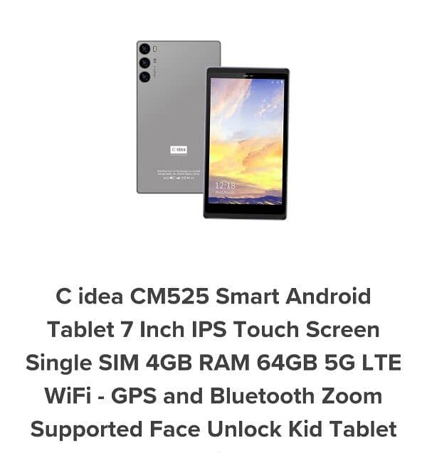 c idea Tablet 4/64GB 6