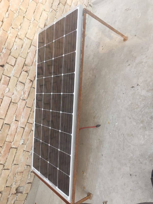 170 Watt solar panel only plate 1