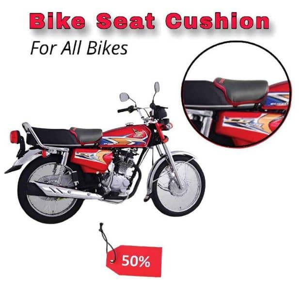 Double Stitch Water Proof Bike Seat Cushion free delivery 2