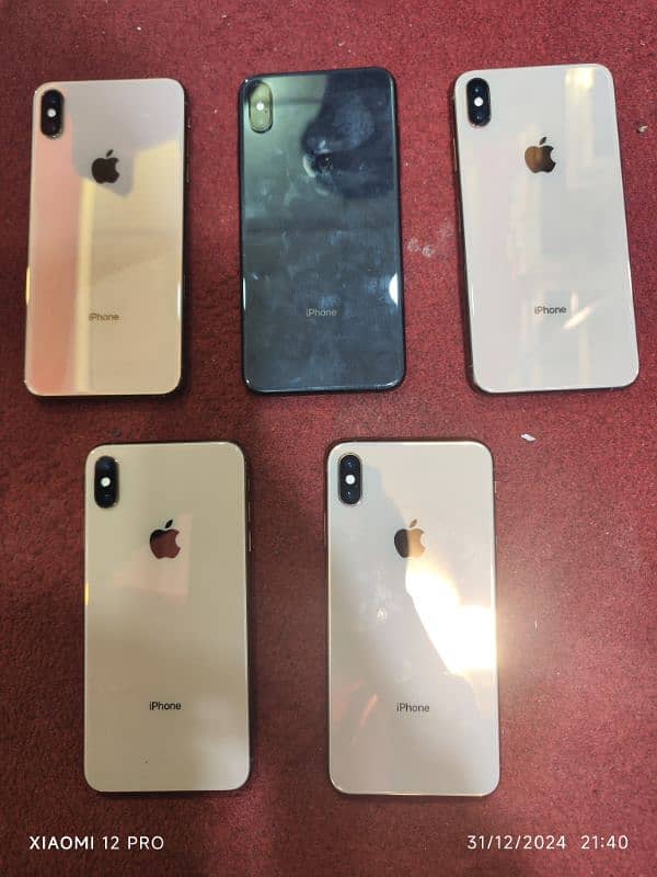 Iphone XS Max 64gb JV Sim Working Non PTA 9