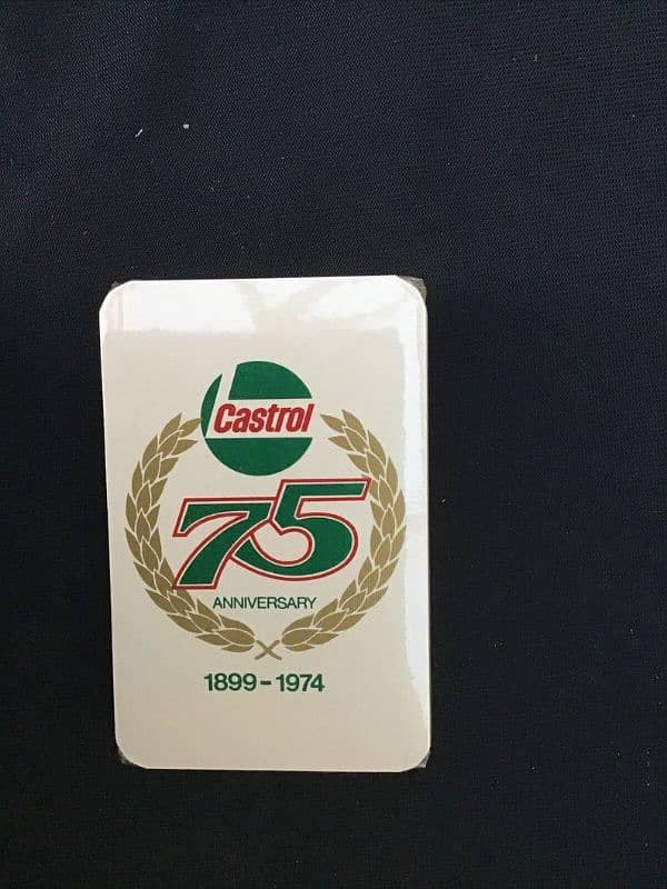 Vintage Castrol board Playing cards deck 1974 3