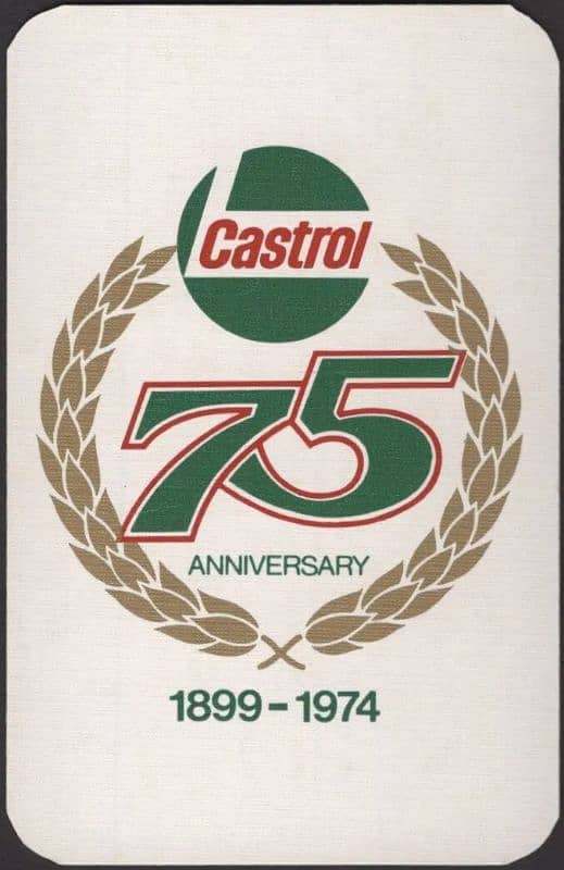 Vintage Castrol board Playing cards deck 1974 4