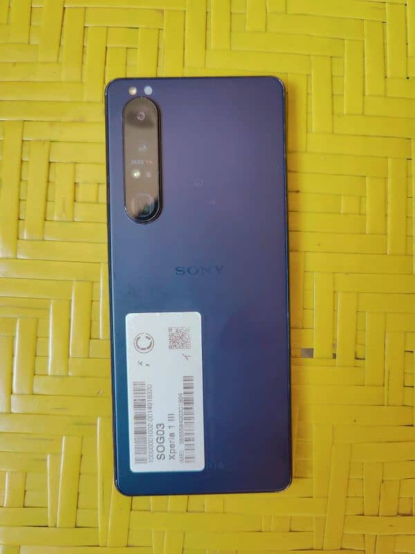 Sony Xperia 1 mark iii PTA 12/256 1