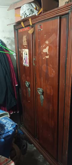 2 Door Iron made Almari/Cupboard with locker in Saddar Cantt Lahore