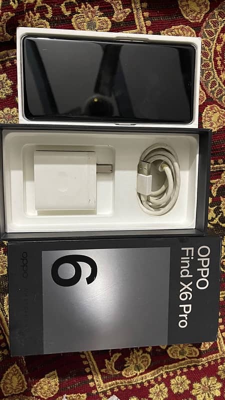 oppo find x6 pro good condition with full box 16/512 offucial pta 3