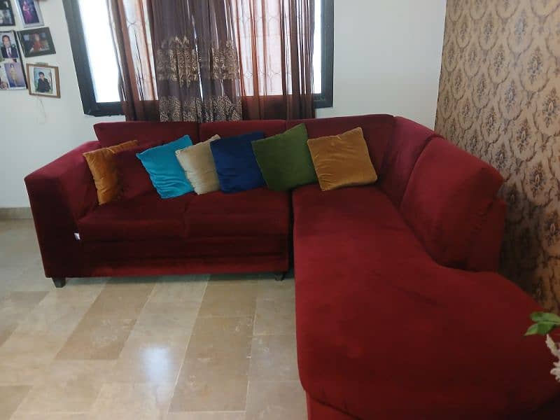 L Shape sofa to sell 1