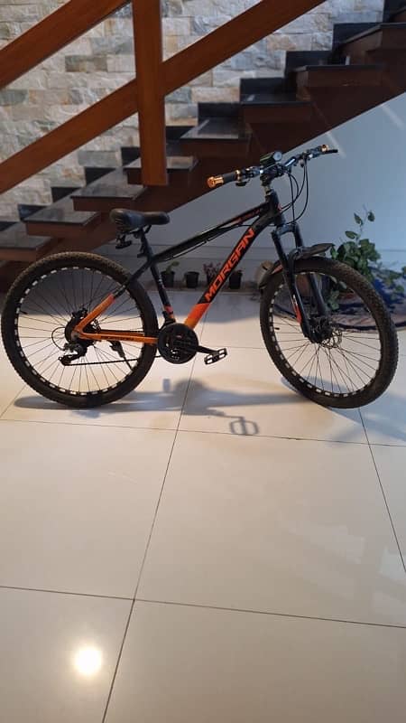 Morgan mountain bike -7- speed with lights and horn 0