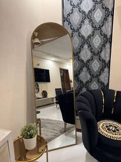 Full lenght mirror standing mirror arch mirror mirror with stand