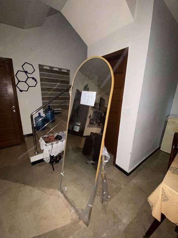 Full lenght mirror standing mirror arch mirror mirror with stand 2