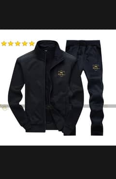 men tracksuit full set zip long sleeve running sweat suit )