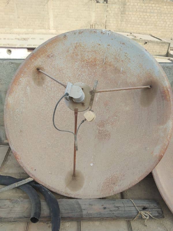 2 dish with receiver for sale 0