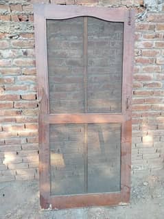 Wood door