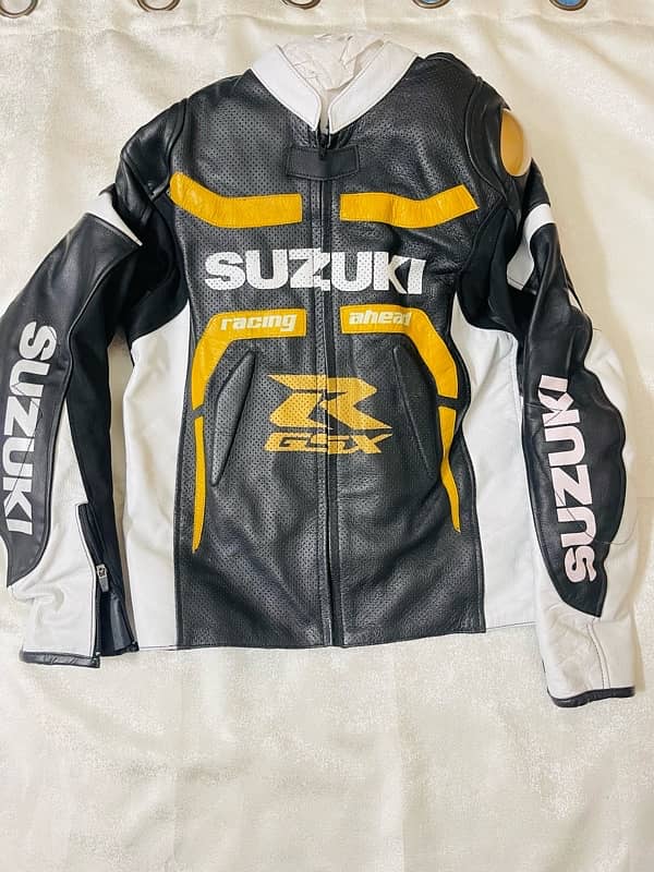 suzuki gsx-R leather jacket 0