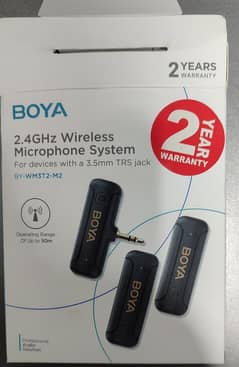 Boya Wireless dual mic like brand new