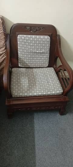 5 seater hard wood sofa set for sale