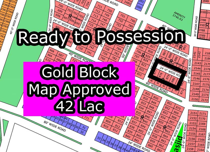 R - (Gold Block) North Town Residency Phase - 1 Surjani 0