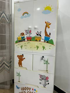 Baby Almirah/kids cupboard - Imported Plastic