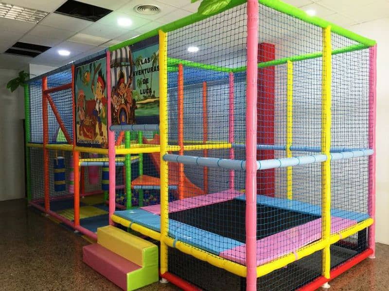 indoor slides/ play area/ 12