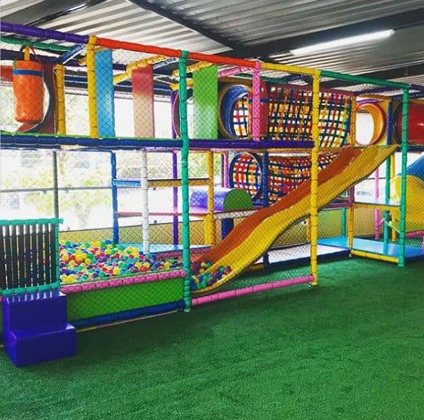 indoor slides/ play area/ 17