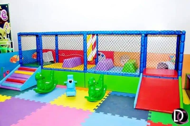 indoor slides/ play area/ 18