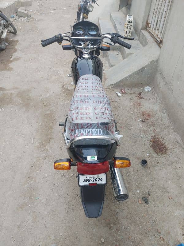 United US 100cc new bike 1000km driven 1