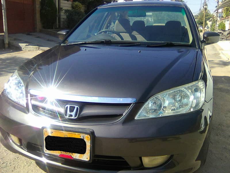 HONDA CIVIC VTi 2005 PROSMATIC GUN METALLIC COLOUR BEHTREEN CONDITION 0