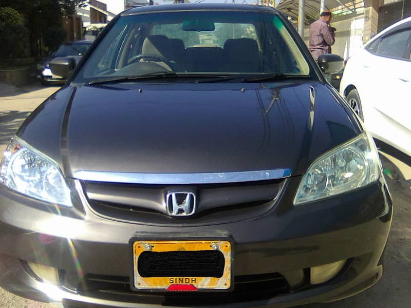 HONDA CIVIC VTi 2005 PROSMATIC GUN METALLIC COLOUR BEHTREEN CONDITION 4