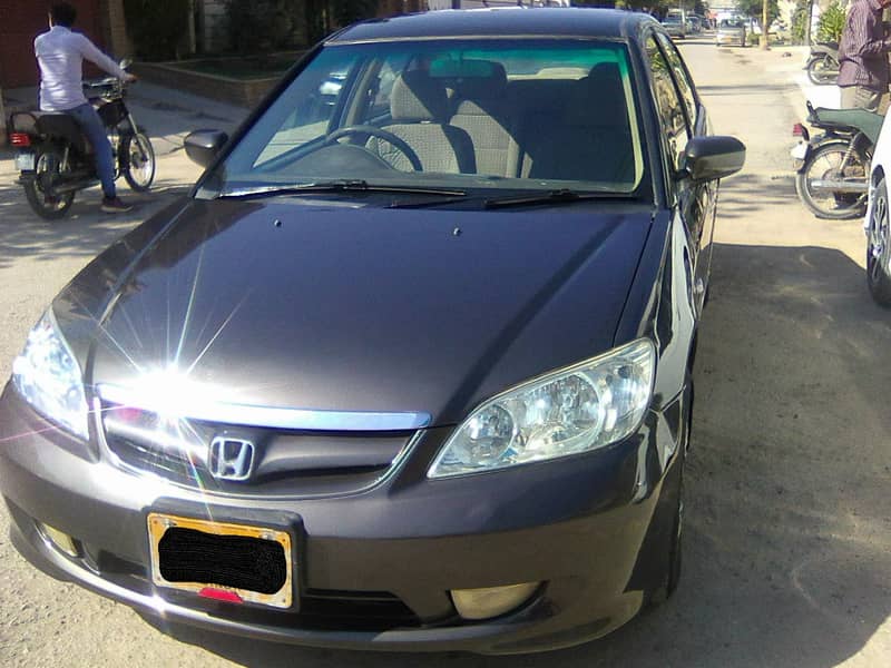 HONDA CIVIC VTi 2005 PROSMATIC GUN METALLIC COLOUR BEHTREEN CONDITION 12