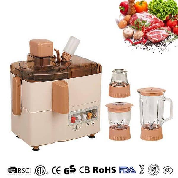 Portable 4pcs Electric Juicer Blender , WhatsApp (03145156658) 1