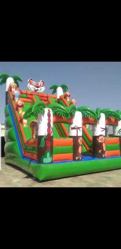 token ride / rides / jumping castle / slide / kiddi ride /kids / jhuly 5