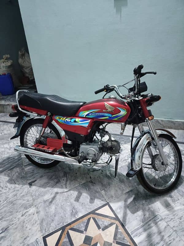 Honda CD 70 224 model new condition 1