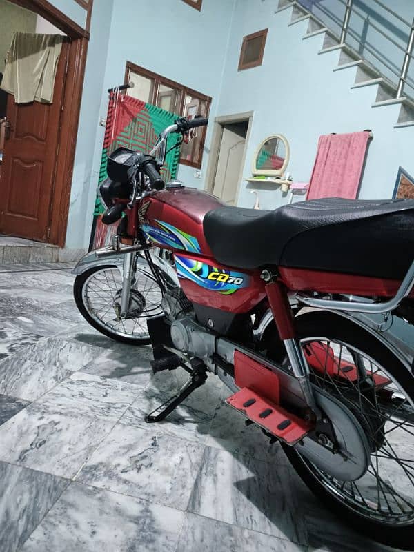 Honda CD 70 224 model new condition 3