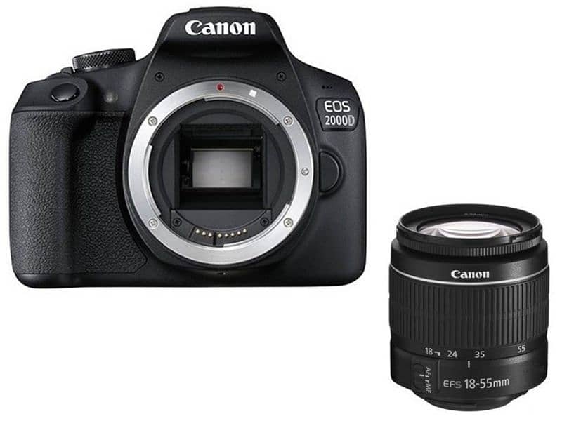 Camera DSLR Canon EOS 2000D With 18-55mm Lens 3