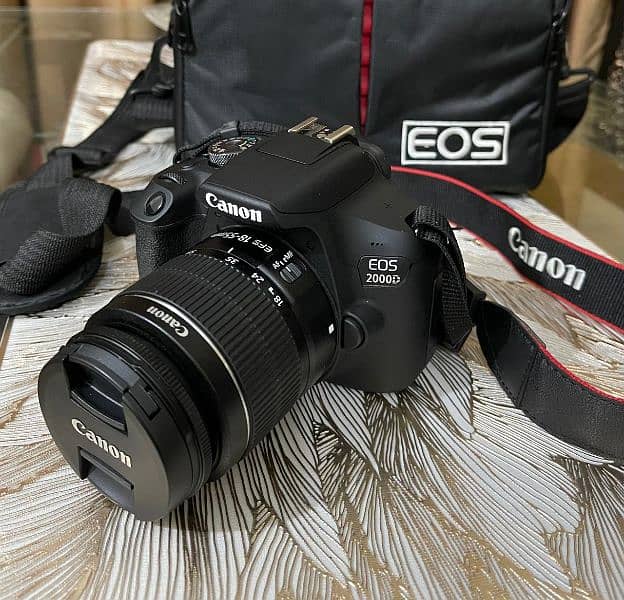 Camera DSLR Canon EOS 2000D With 18-55mm Lens 5