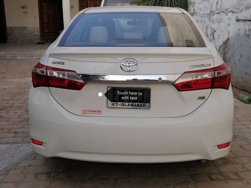 Toyota Corolla XLI 2015 0