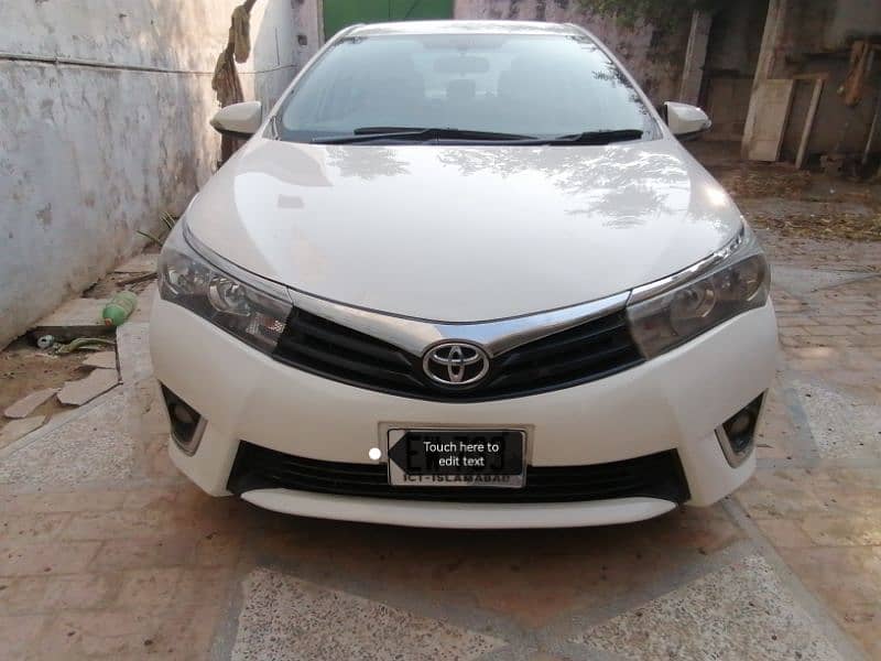 Toyota Corolla XLI 2015 1