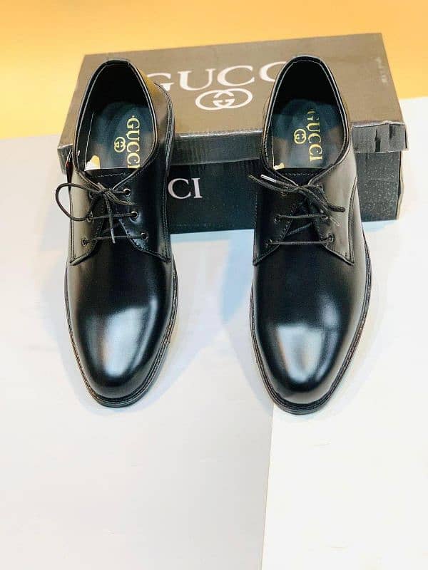 Elegant Black Formal Shoes for Men - Perfect for Office & Events 0