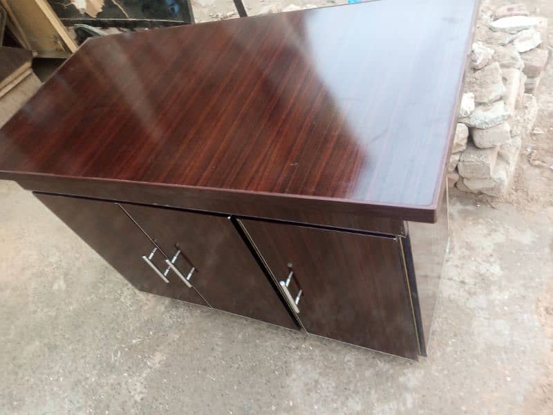 High quality MDF material iron stand table 1