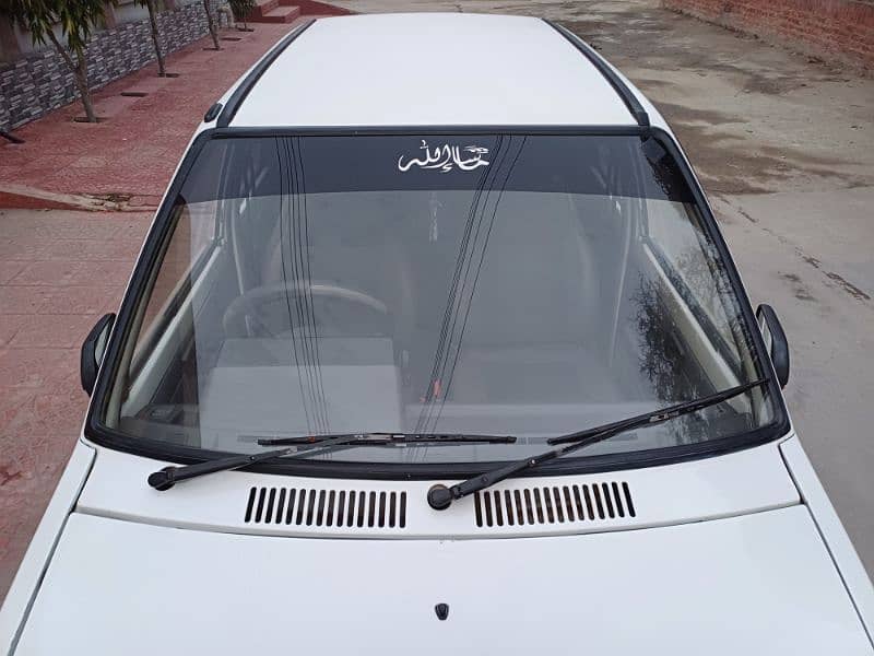 Suzuki Mehran VX 2013 with ac bumper to bumper original car 14