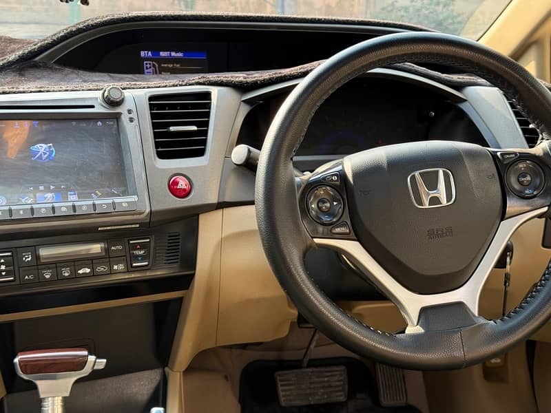 Honda Civic VTi Oriel Prosmatec 2015 UG Sunroof Full Updated 8