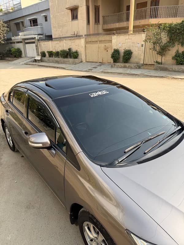 Honda Civic VTi Oriel Prosmatec 2015 UG Sunroof Full Updated 10