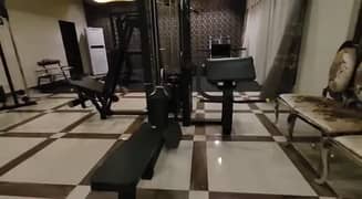 14 Guage Private Gym For Sale total 10 by 10 All Machines Available