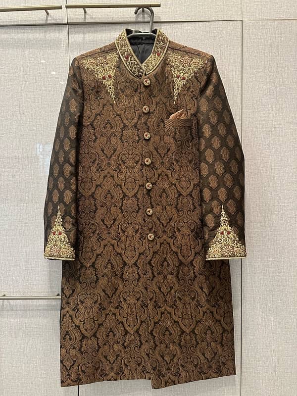 sherwani with kulla 0