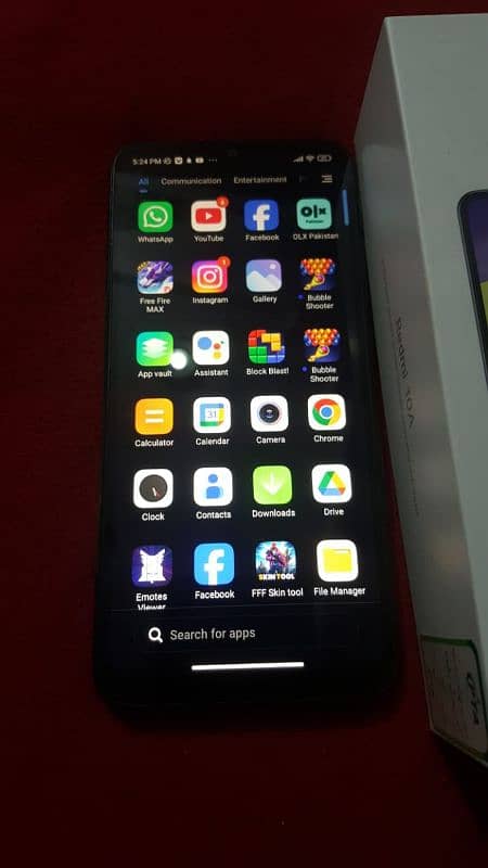 redmi10A new condition sealed set with box pta official aprocd 6