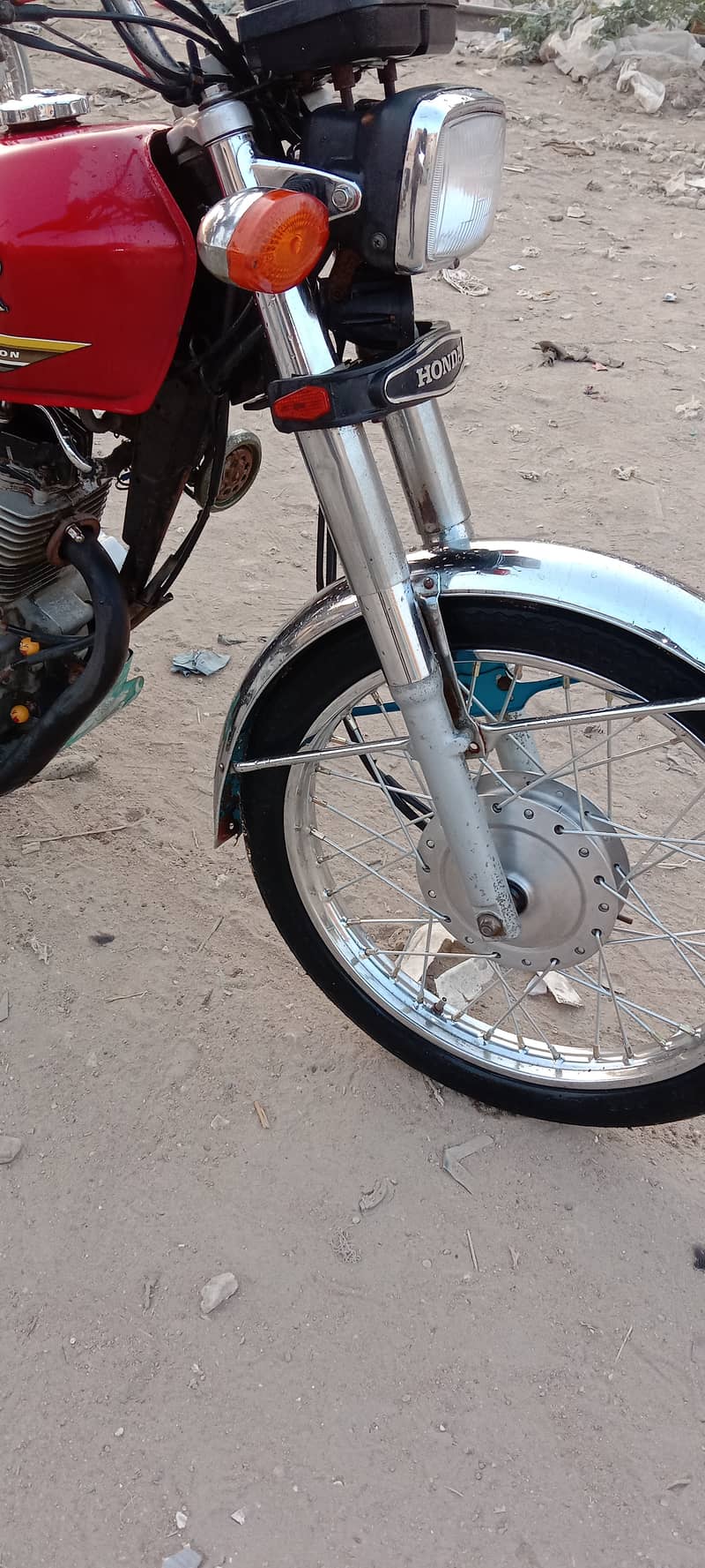 Honda CG 125 2021 self start Karachi nmbr 2