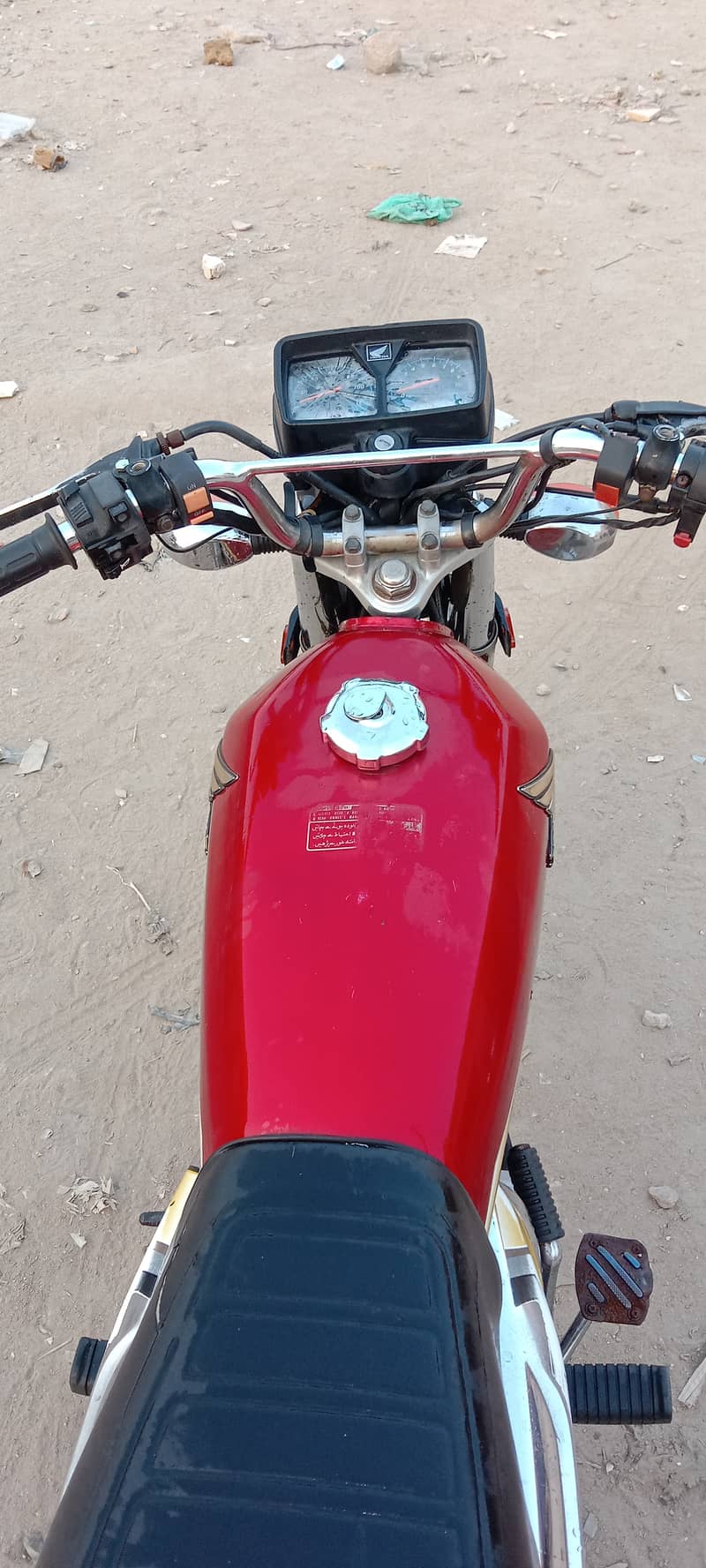 Honda CG 125 2021 self start Karachi nmbr 3