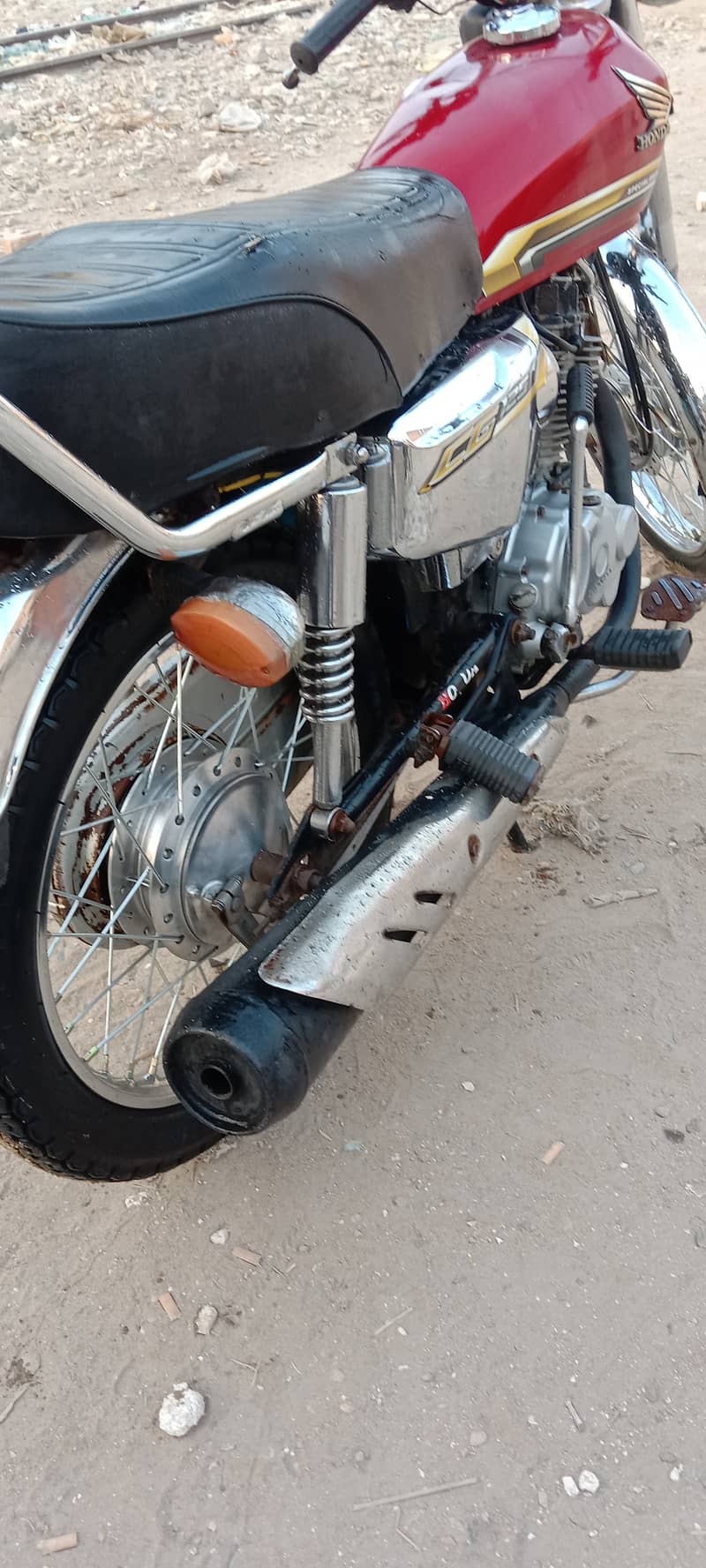 Honda CG 125 2021 self start Karachi nmbr 7